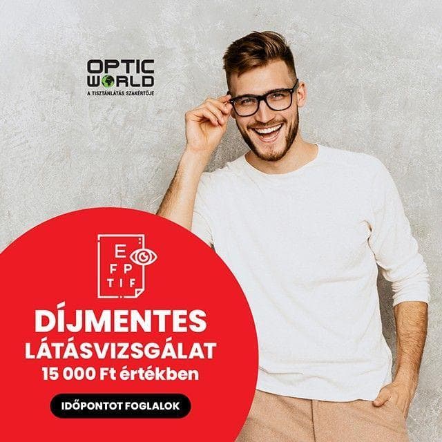 Díjmentes látásvizsgálat vásárlási kötelezettség nélkül