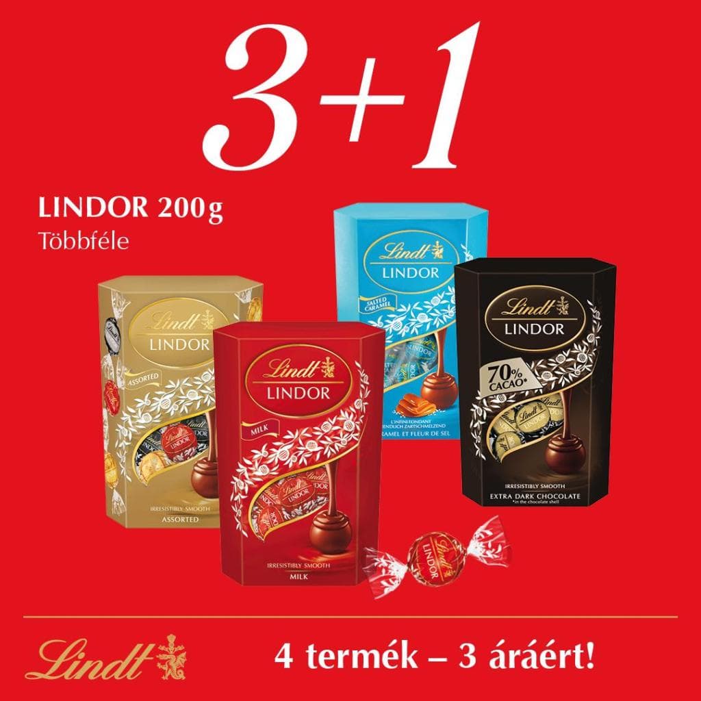 Lindor 200g akció
