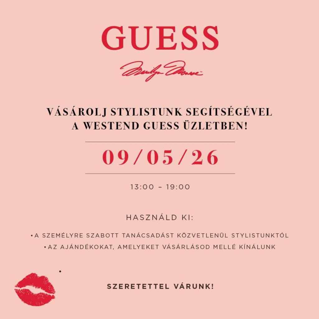 STYLIST EVENT IN GUESS!