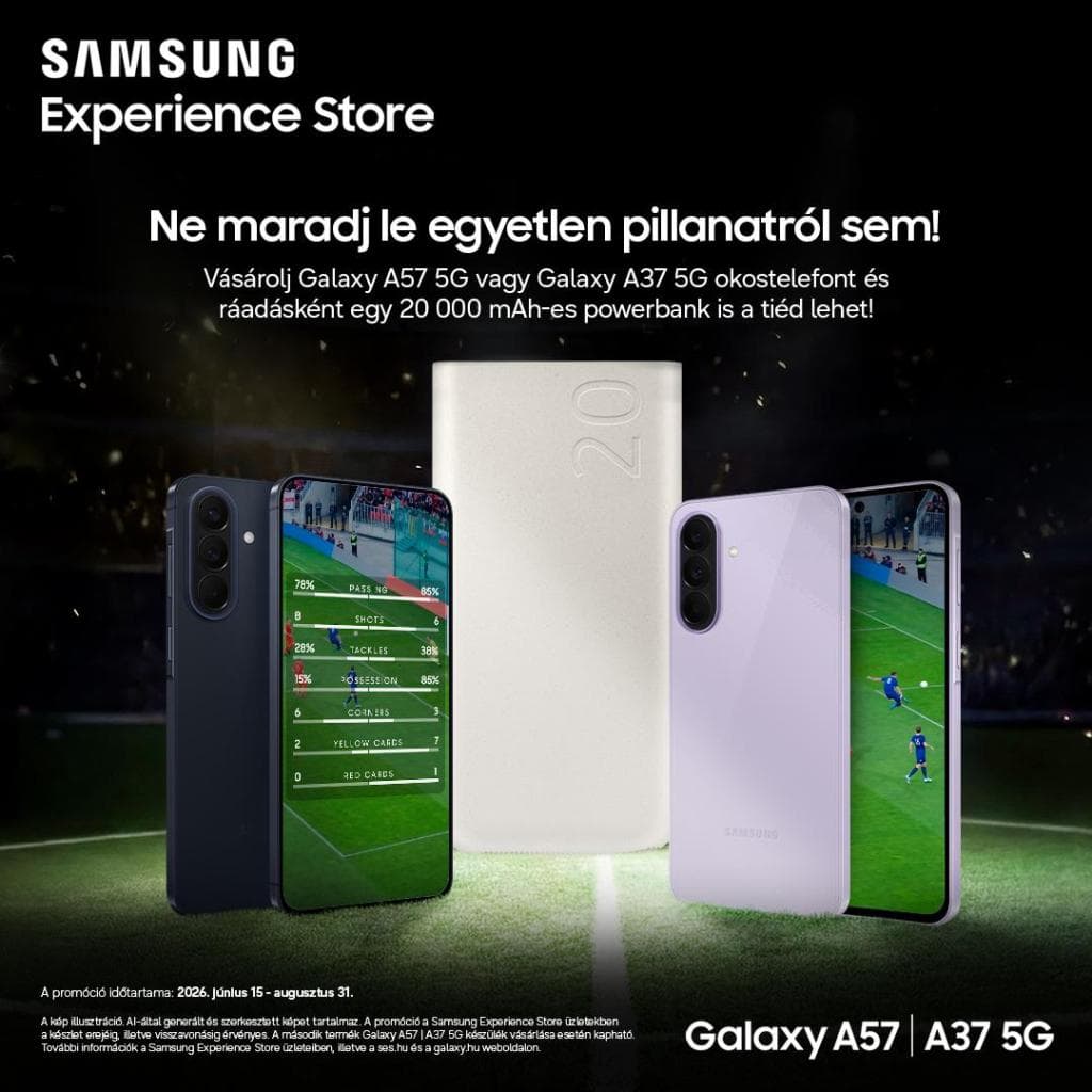 Ráadás powerbank a Samsungban!