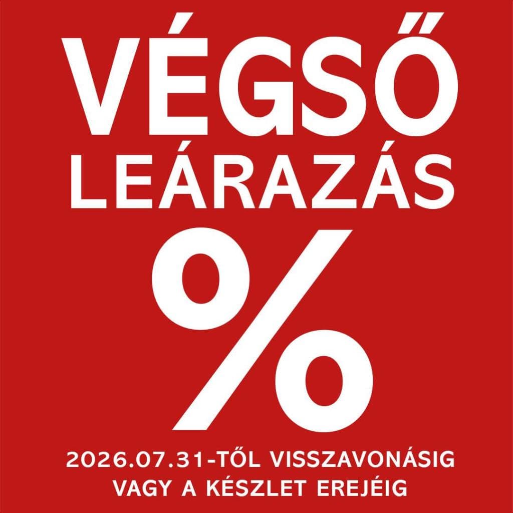 VÉGSŐ LEÁRAZÁS
