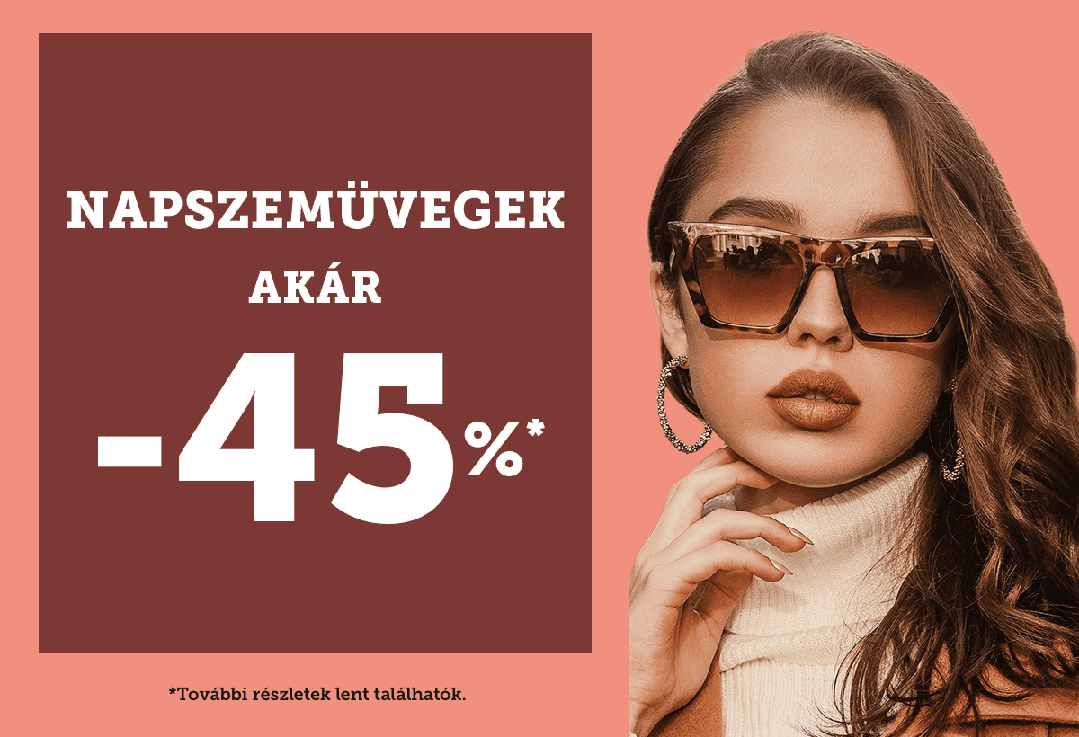 Őszi napszemüveg-vásár akció