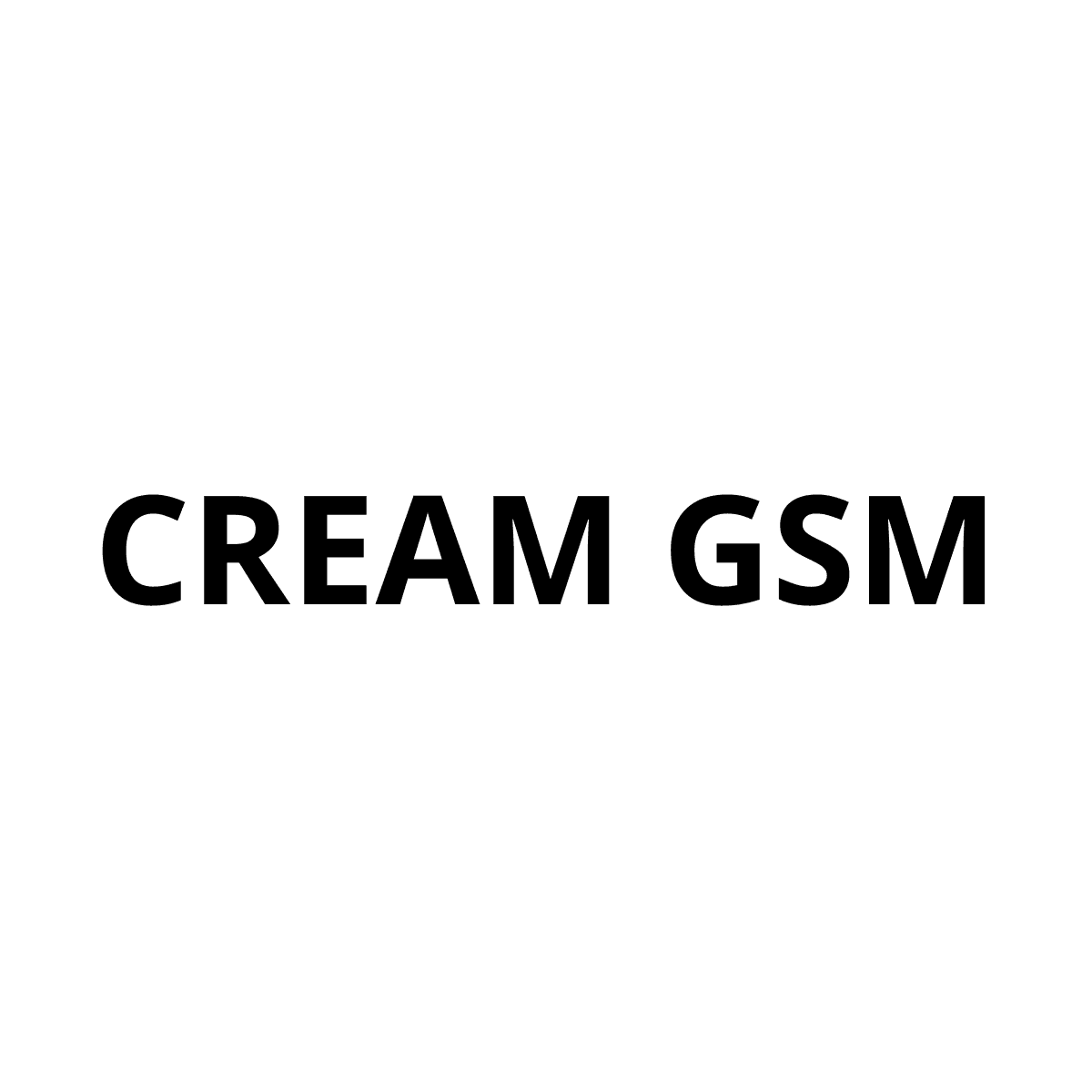 Cream GSM - logo
