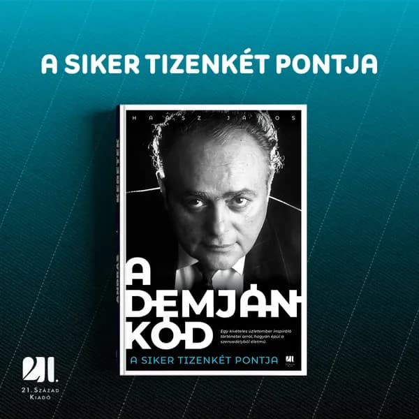 Már előrendelhető A Demján-kód – Haász János új könyve