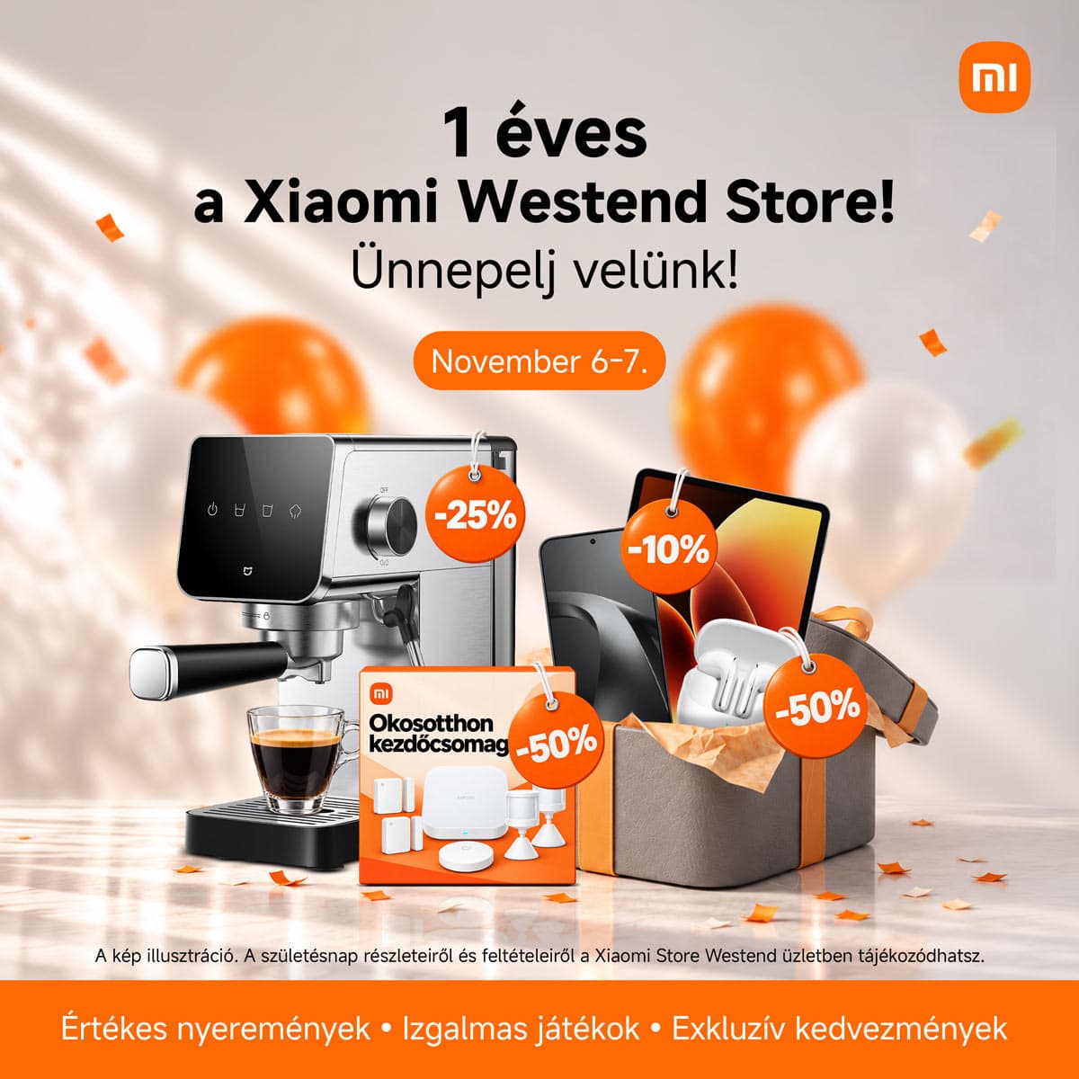 1 éves a Xiaomi Westend Store