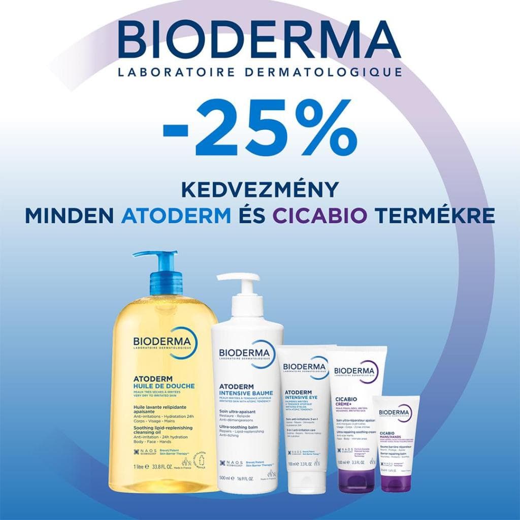 Bioderma Atoderm és Cicabio akció