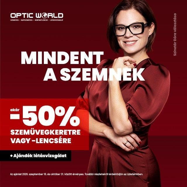 Látás Hónapja: díjmentes látásvizsgálat és akciók