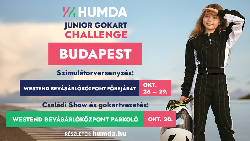 HUMDA Junior Gokart Challenge a Westendnél