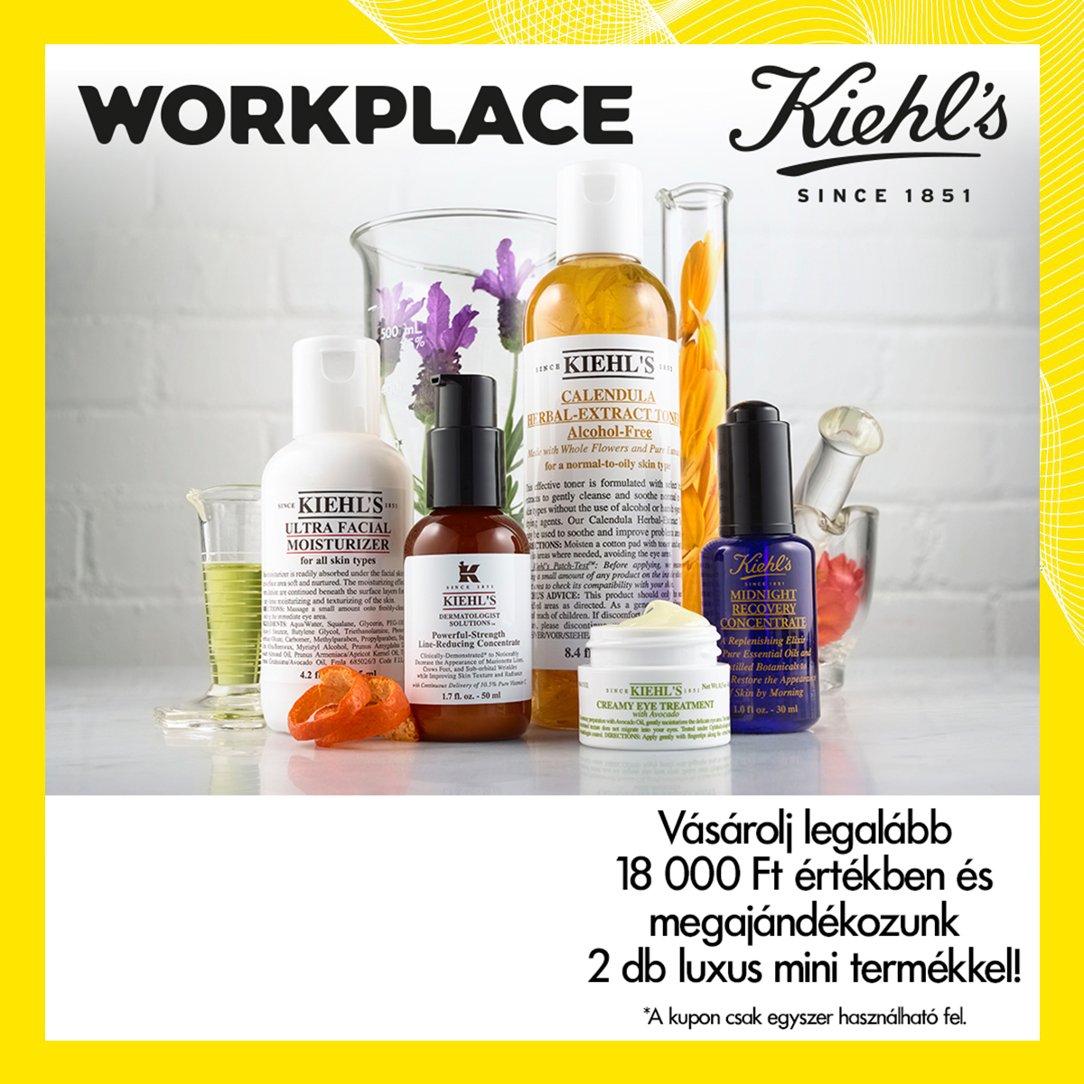 Keresd a Westend appban a Kiehl's Workplace kupont