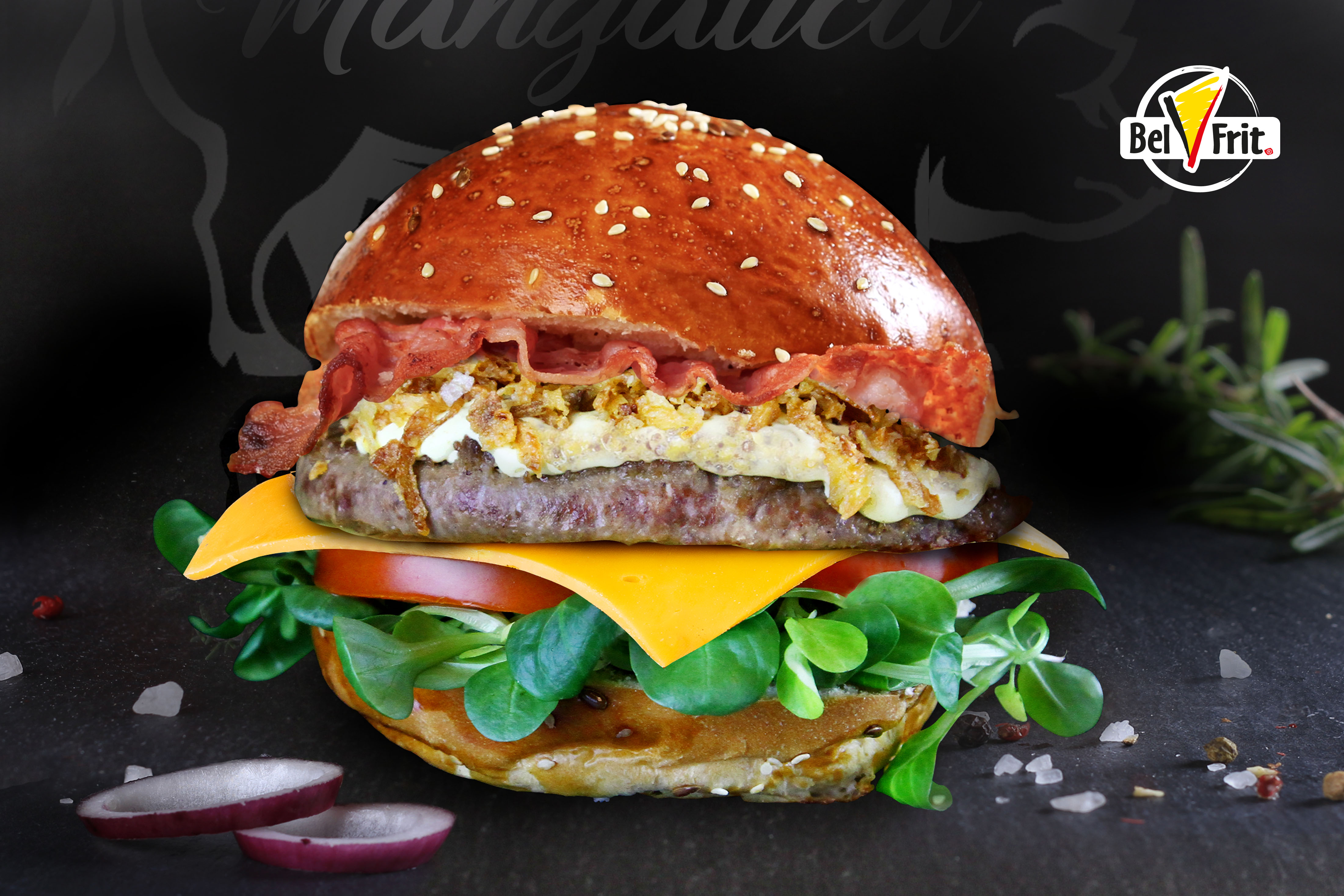 Kóstold meg a Belfrit Mangalica Burgerét!